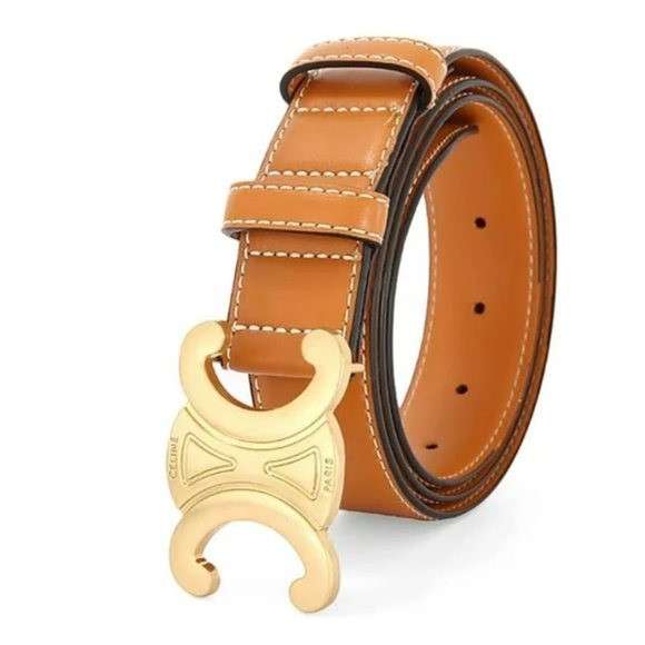 Belt Accessories - Women’s 2.5cm Thin Leather Belt Fashion Designer Belts for Jeans Pants Dresses w